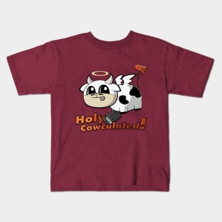 Holy Cowculated! Kids T-Shirt